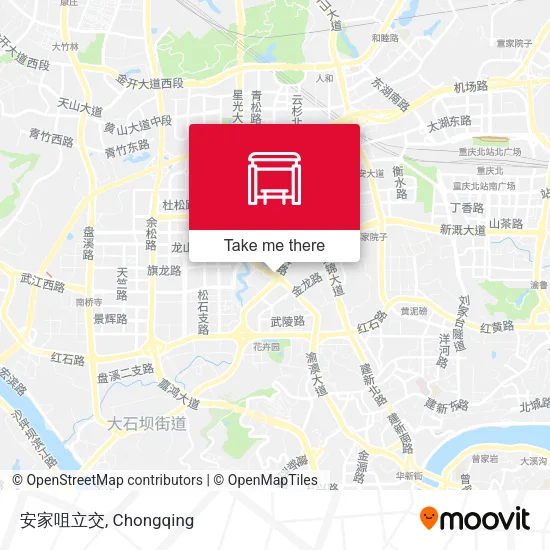 安家咀立交 map
