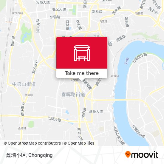 鑫瑞小区 map