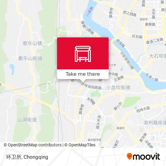 环卫所 map