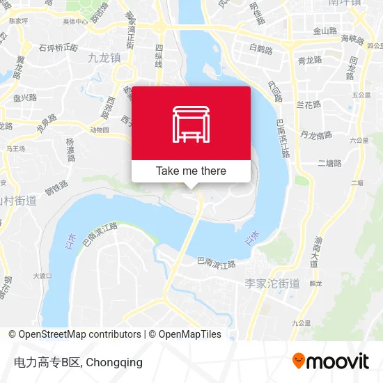 电力高专B区 map