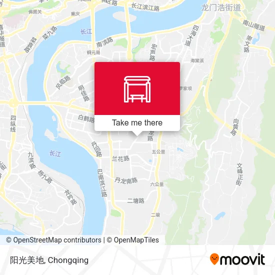 阳光美地 map