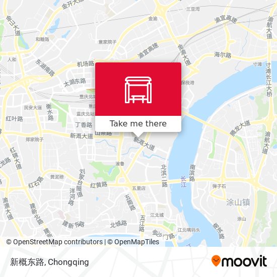 新概东路 map