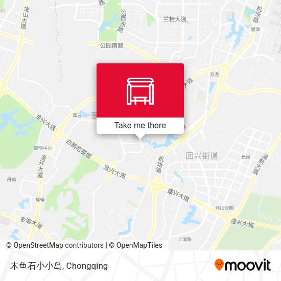 木鱼石小小岛 map