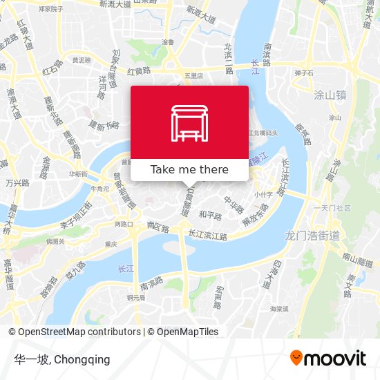 华一坡 map