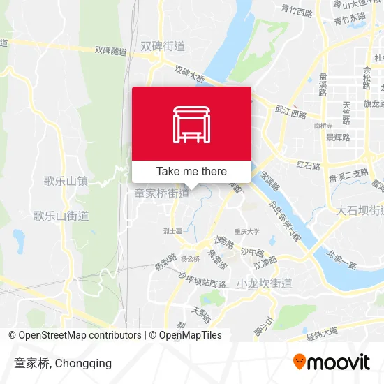 童家桥 map