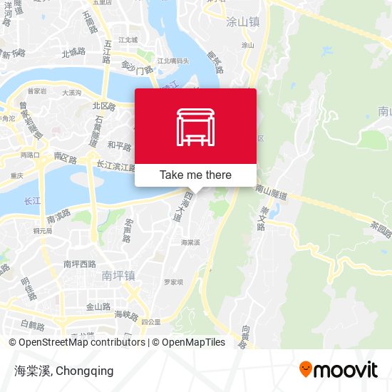 海棠溪 map