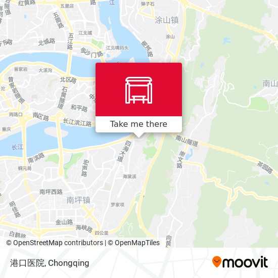 港口医院 map