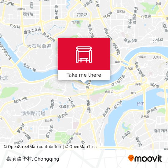 嘉滨路华村 map