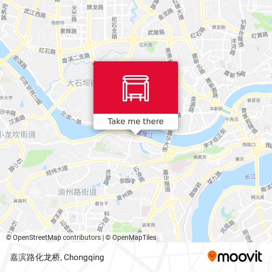 嘉滨路化龙桥 map