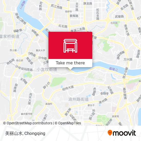 美丽山水 map