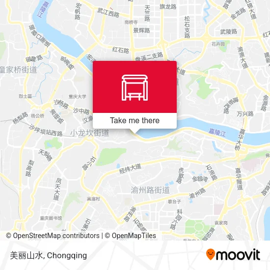 美丽山水 map