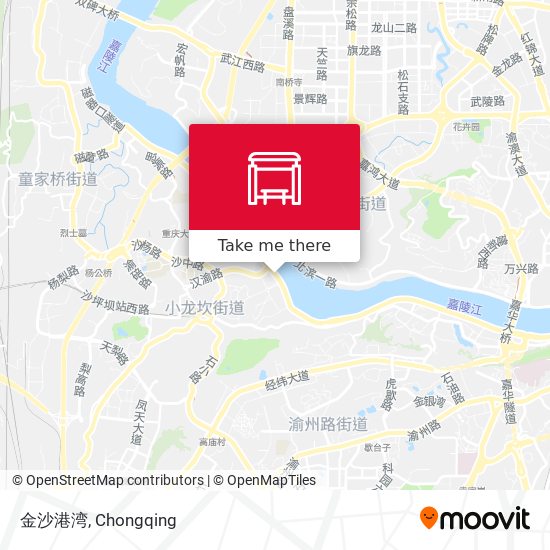 金沙港湾 map