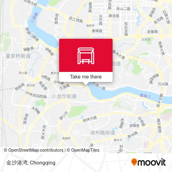 金沙港湾 map