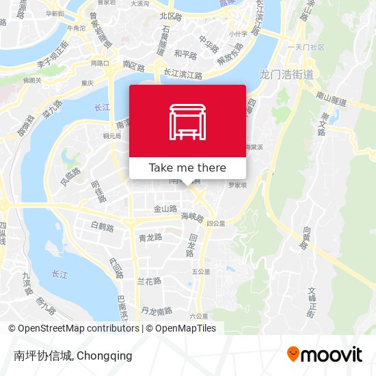南坪协信城 map