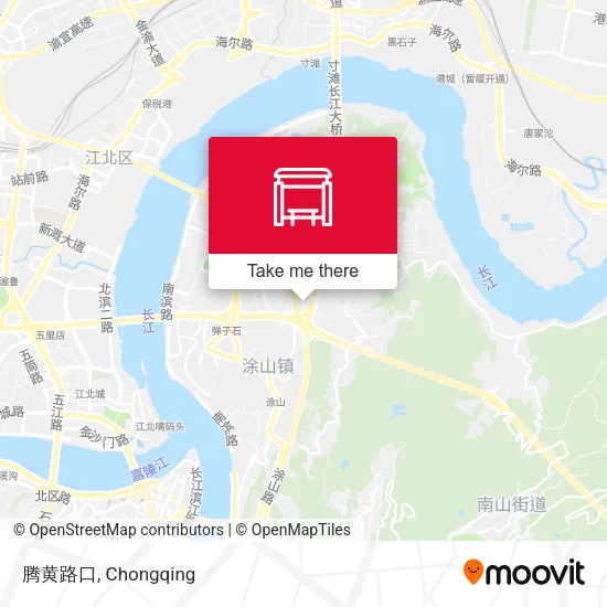 腾黄路口 map