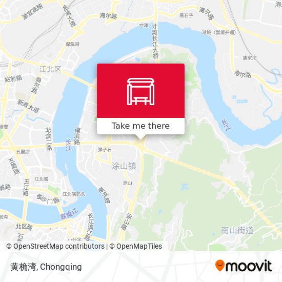 黄桷湾 map