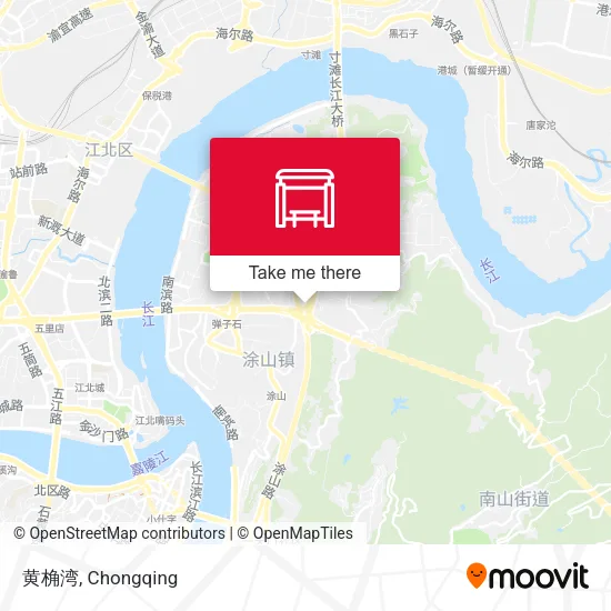 黄桷湾 map