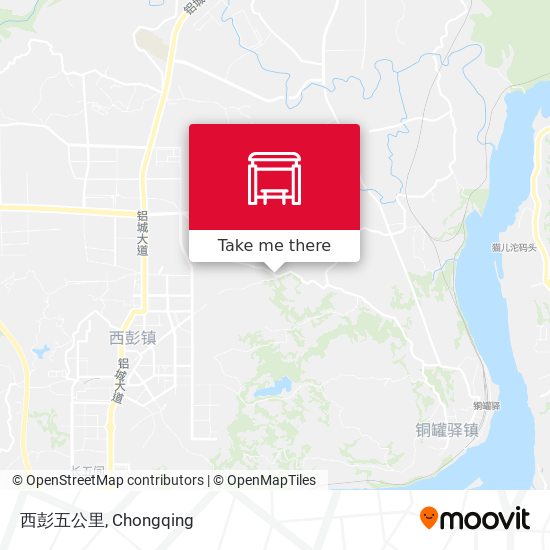 西彭五公里 map