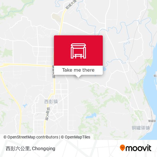西彭六公里 map