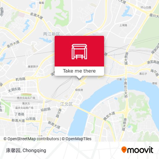 康馨园 map