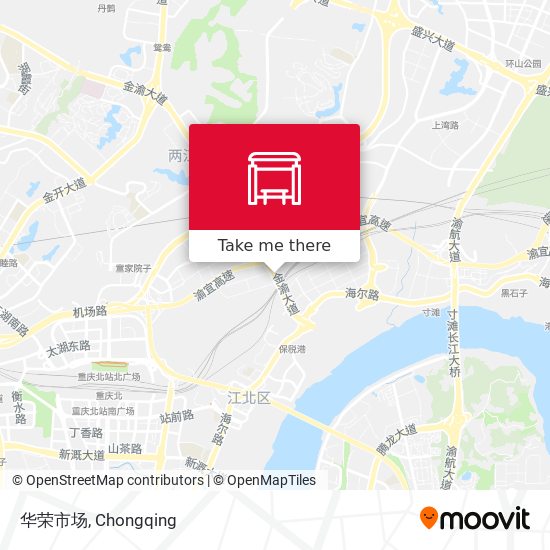 华荣市场 map