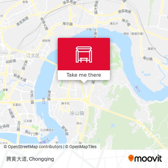 腾黄大道 map