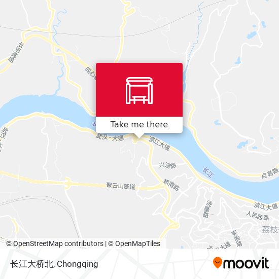 长江大桥北 map