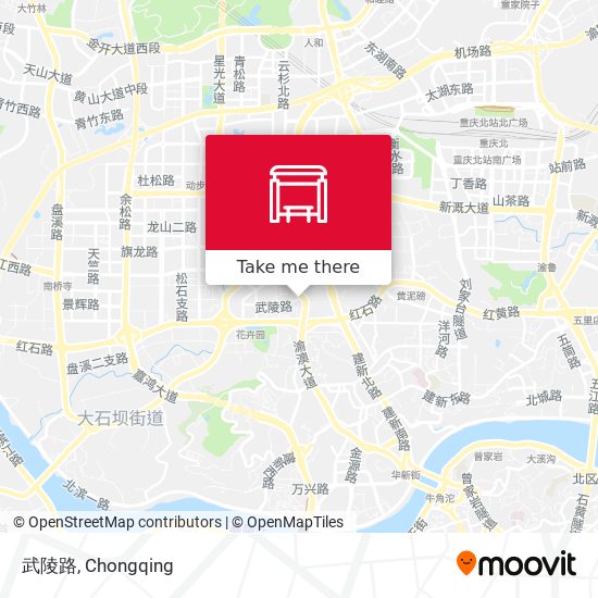 武陵路 map