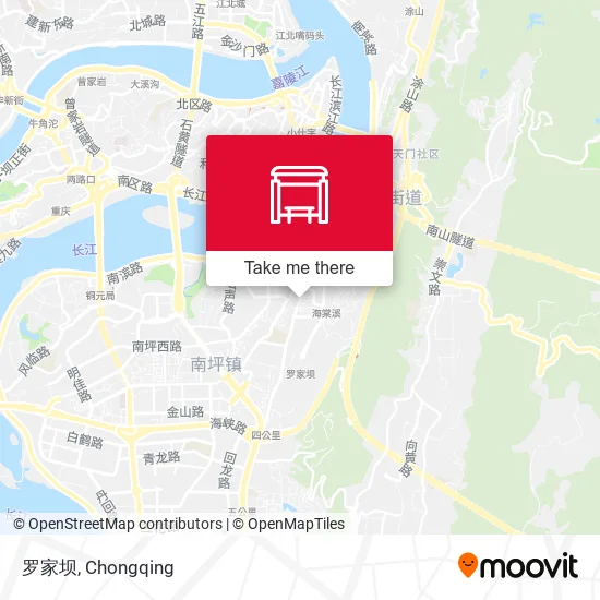 罗家坝 map