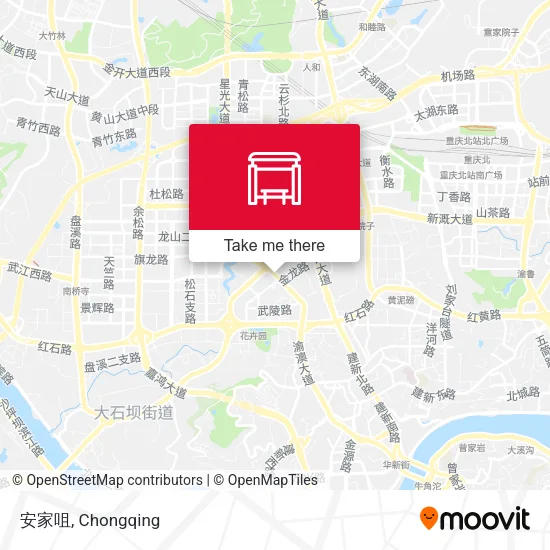 安家咀 map