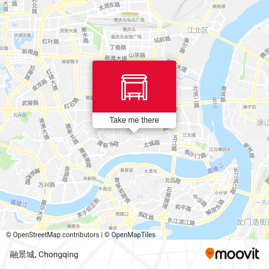 融景城 map