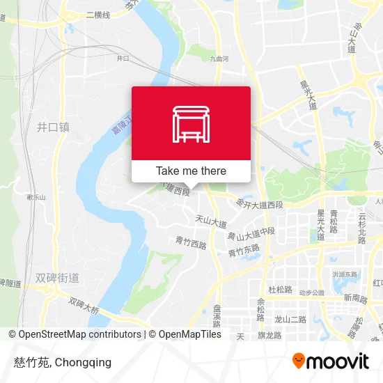 慈竹苑 map