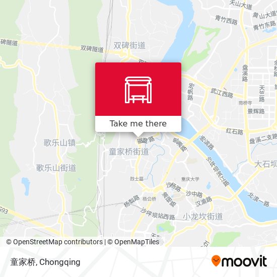 童家桥 map