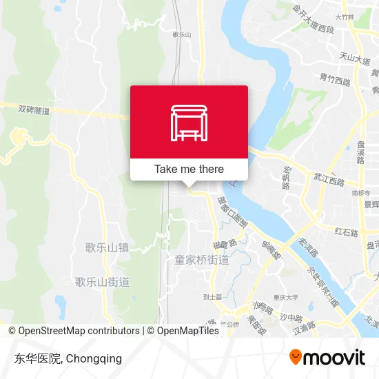 东华医院 map