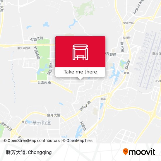 腾芳大道 map
