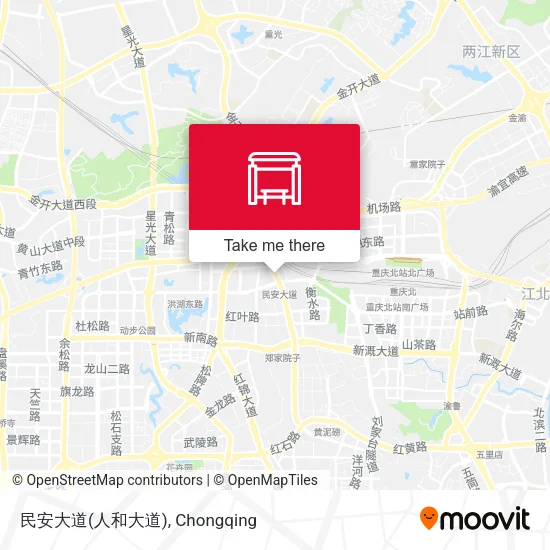 民安大道(人和大道) map
