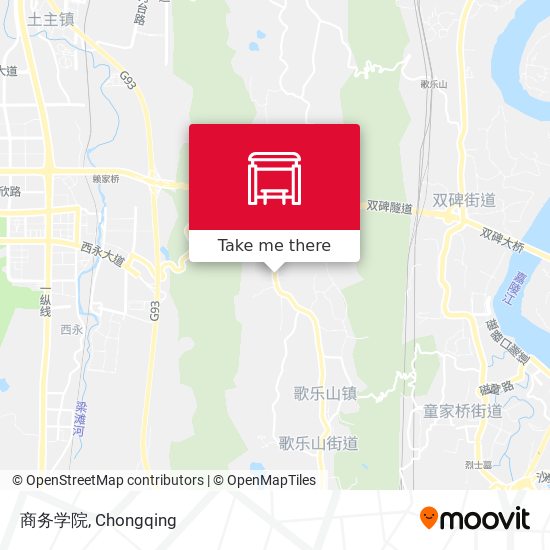 商务学院 map