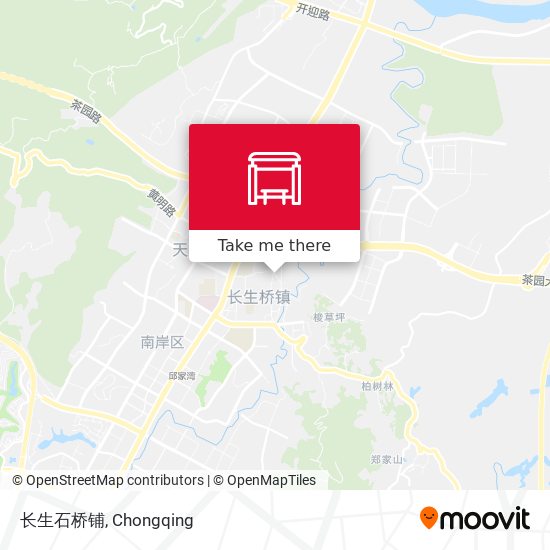 长生石桥铺 map