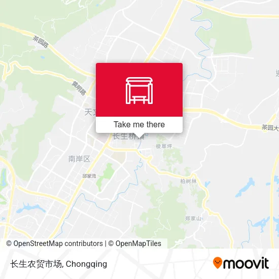 长生农贸市场 map