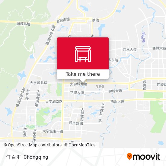 仟百汇 map