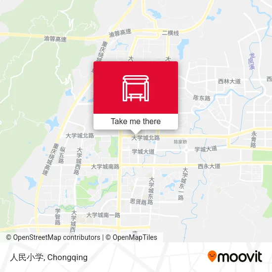 人民小学 map