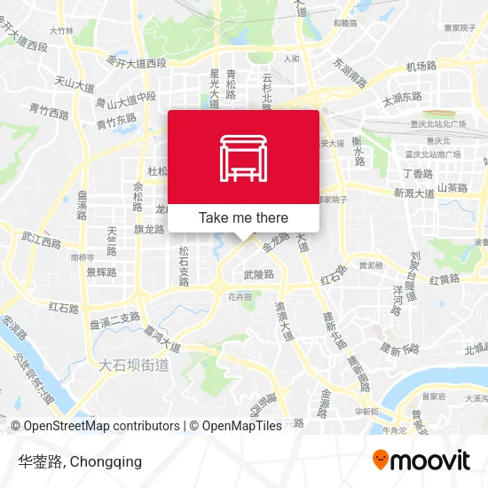 华蓥路 map