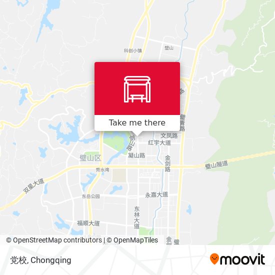 党校 map