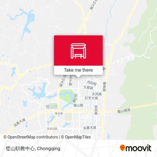 璧山职教中心 map