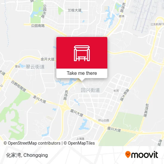 化家湾 map