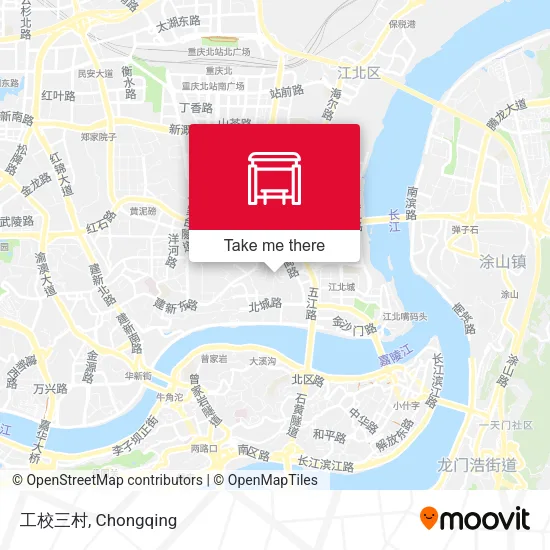 工校三村 map