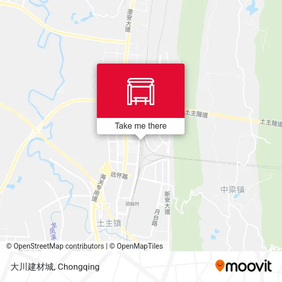 大川建材城 map
