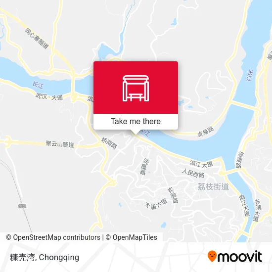 糠壳湾 map