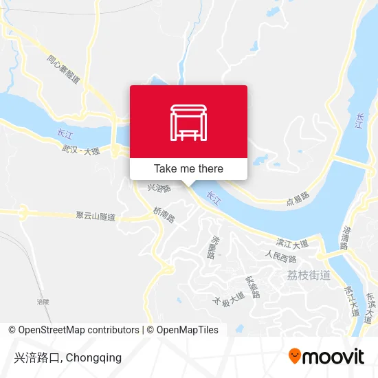 兴涪路口 map