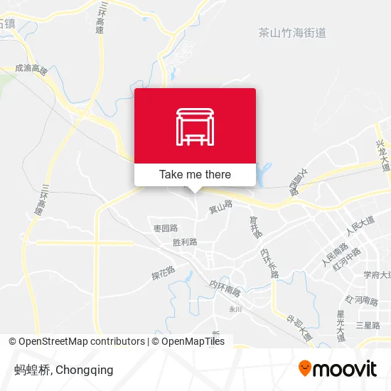 蚂蝗桥 map